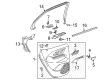 GMC Terrain Weather Strip Diagram - 84172919