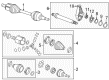 Chevy Sonic Axle Shaft Diagram - 95228950