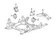 Cadillac Engine Mount Bracket Diagram - 25971089