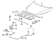 Chevy Uplander Hood Diagram - 88948583