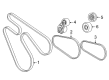 Chevy V-Belt Diagram - 12637352