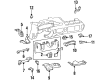 Buick Brake Master Cylinder Reservoir Diagram - 25622012