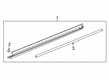 Cadillac XT4 Door Seal Diagram - 23274383
