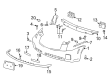 Cadillac Air Deflector Diagram - 25716142