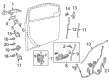 Chevy Exterior Door Handle Diagram - 42417202