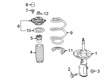 Cadillac XT4 Shock Absorber Diagram - 42795012