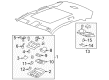 Cadillac Dome Light Diagram - 25940360