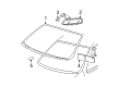 Chevy Cavalier Windshield Diagram - 22713532