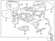 Cadillac LYRIQ Car Mirror Diagram - 87823062
