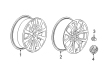 Cadillac Spare Wheel Diagram - 23243331