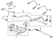 Chevy Traverse Oxygen Sensor Diagram - 12697860