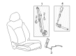 Chevy Spark Seat Belt Diagram - 19368234