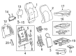 Cadillac CTS Seat Cushion Diagram - 22758817