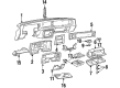 Chevy El Camino Glove Box Diagram - 14094664