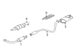 Chevy Cavalier Exhaust Pipe Diagram - 89047810