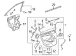 Cadillac CTS Power Window Switch Diagram - 20845791