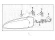 Pontiac Headlight Diagram - 25851403