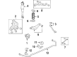 Cadillac Sway Bar Link Bushing Diagram - 25758596