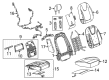 Buick Encore GX Seat Covers Diagram - 42895792
