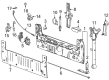 GMC Sierra EV Door Moldings Diagram - 85166896
