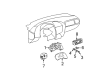 Chevy Trailblazer EXT Headlight Switch Diagram - 25932637