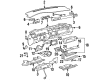 Cadillac Seville Glove Box Diagram - 3636806