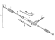 Chevy Lumina APV Rack And Pinion Diagram - 26045536
