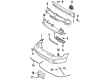 Saturn SC2 Bumper Cover Diagram - 21110057