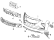 Cadillac CT5 Bumper Diagram - 42910269