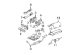Pontiac Montana Muffler Diagram - 10440008