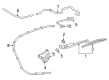 Cadillac XT5 Wiper Blade Diagram - 84986947