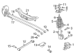 Chevy Strut Mounts Diagram - 10398290