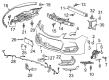 Chevy Parking Assist Sensor Diagram - 23428269