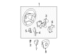 GMC Acadia Steering Wheel Diagram - 25961518