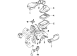 Cadillac Seville Air Hose Diagram - 1641933