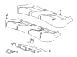 Chevy Cruze Seat Cushion Diagram - 84282997