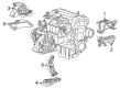 Chevy Motor And Transmission Mount Diagram - 95493722