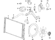 Chevy Silverado 2500 HD Fan Shroud Diagram - 87868034