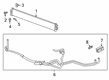 Chevy Silverado 1500 LTD Automatic Transmission Oil Cooler Line Diagram - 86818095