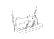 Chevy C2500 Seat Belt Diagram - 12384284