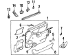 Chevy Malibu Interior Door Handle Diagram - 22640193