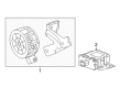 Chevy Bolt EV Car Speakers Diagram - 42343566