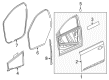 Chevy Impala Door Seal Diagram - 23189576
