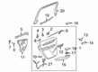 Cadillac Armrest Diagram - 84667466