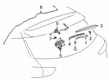 Chevy Blazer Windshield Washer Nozzle Diagram - 42426880