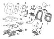 Cadillac XT6 Seat Covers Diagram - 85143843
