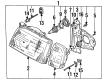 Chevy Tracker Forward Light Harness Connector Diagram - 91173956