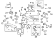 GMC Parking Assist Sensor Diagram - 15249950