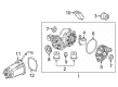 Chevy Captiva Sport Wheel Seal Diagram - 15864790