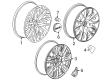 GMC Yukon XL Spare Wheel Diagram - 86821924